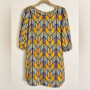 CL HEART 22 3/4 Sleeve Shift Dress Retro
Geometric Colorful Aztec‎ Bold Medium